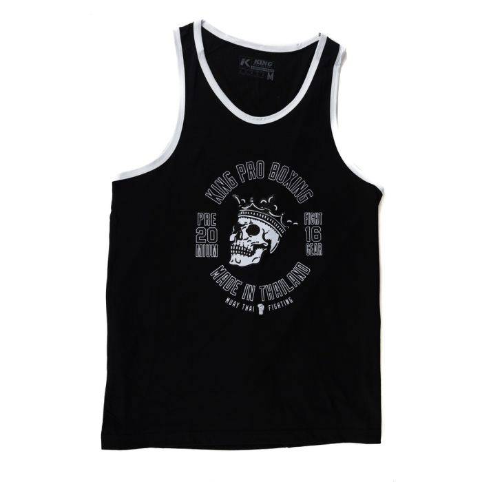 King Pro Boxing Skull singlet shirt