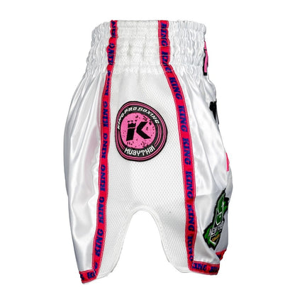 King neon roze kick- boksbroek