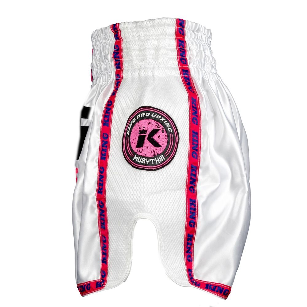 King neon roze kick- boksbroek