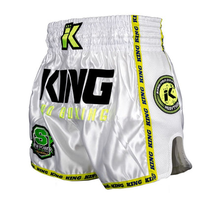 King neon groene kick- boksbroek