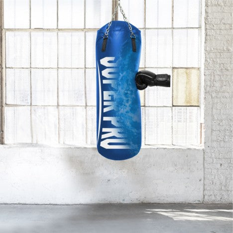 Super Pro Water-Air Bokszak 100 cm blauw - Booster Fight Store