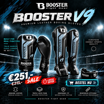 V9 zwart/grijs en zilver flyer met €251