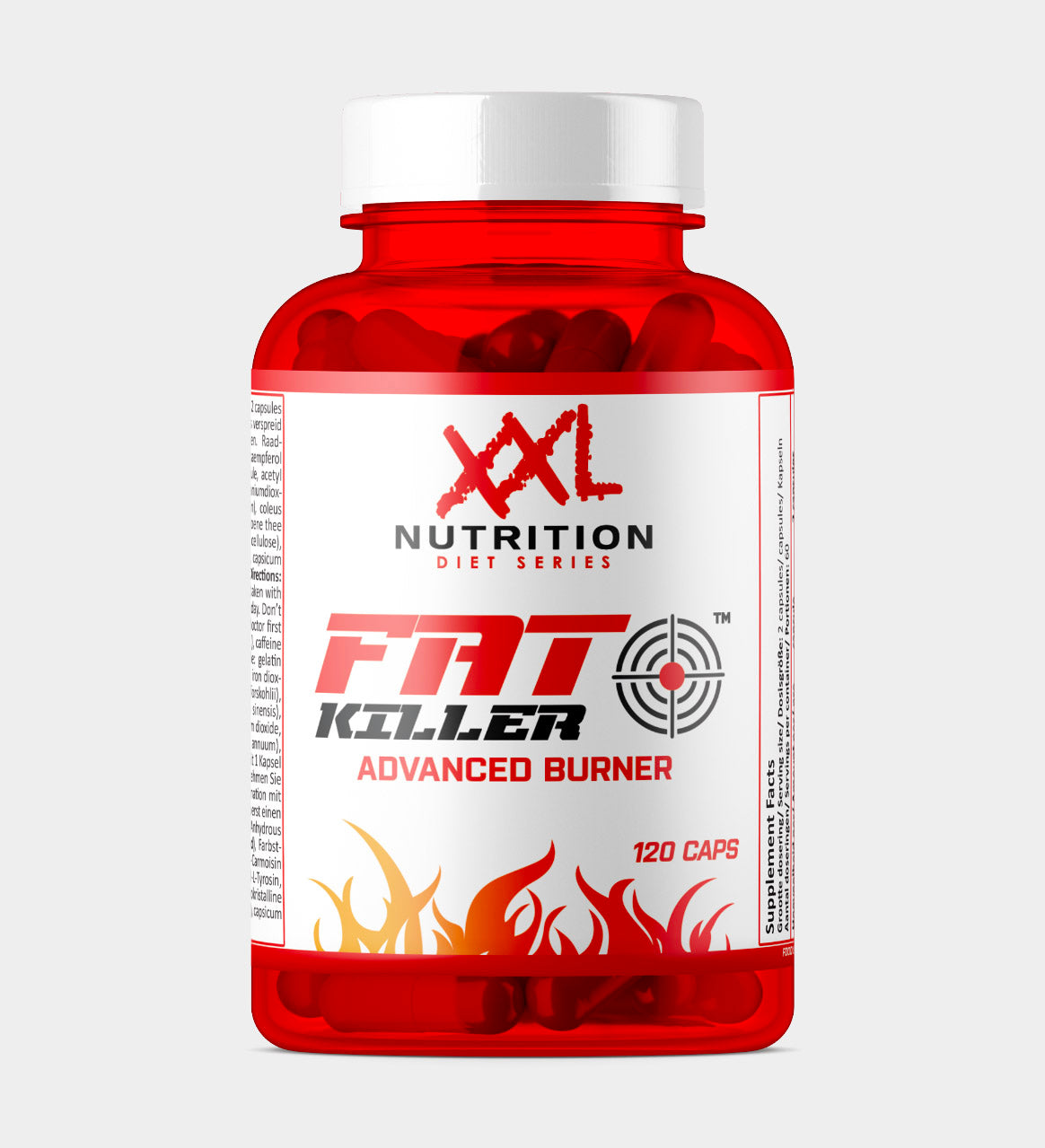 XXL Nutrition - Fat Burner (120 capsules) - Booster Fight Store
