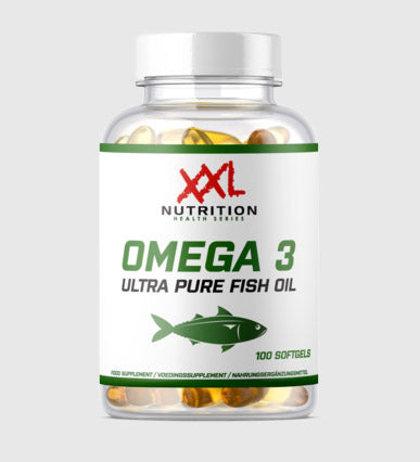XXL Nutrition - Omega 3 Ultra Pure - 100 softgels - Booster Fight Store